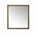 James Martin Vanities Glenbrooke 36in Mirror, Whitewashed Walnut 735-M36-WWW